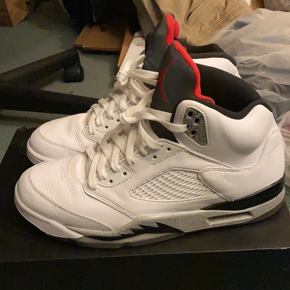 Jordan 5 cement size 11.5